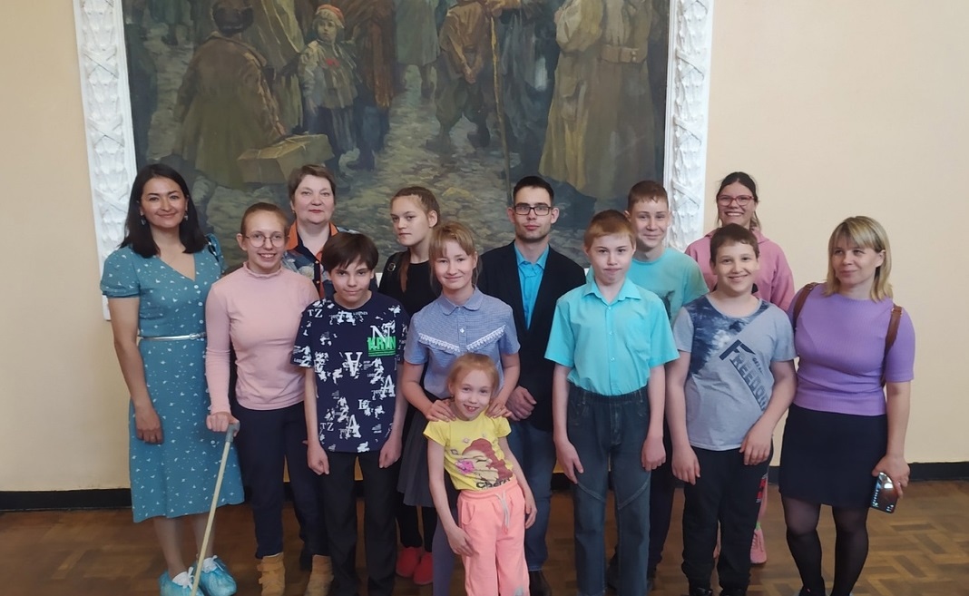Воспитанники Кусинского областного реабилитационного сегодня посетили музей АО &quot;Златмаш&quot;